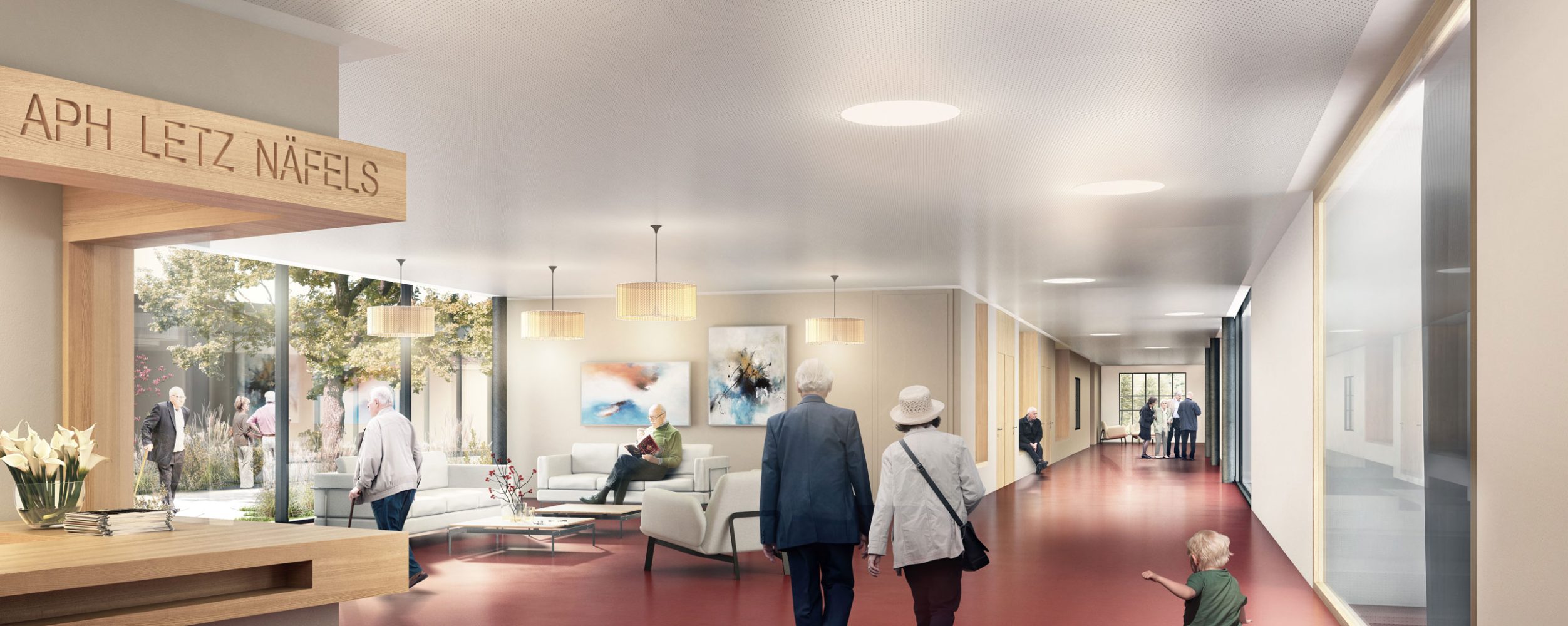 Neubau Alters- und Pflegeheim Letz, Näfels – HSSP
